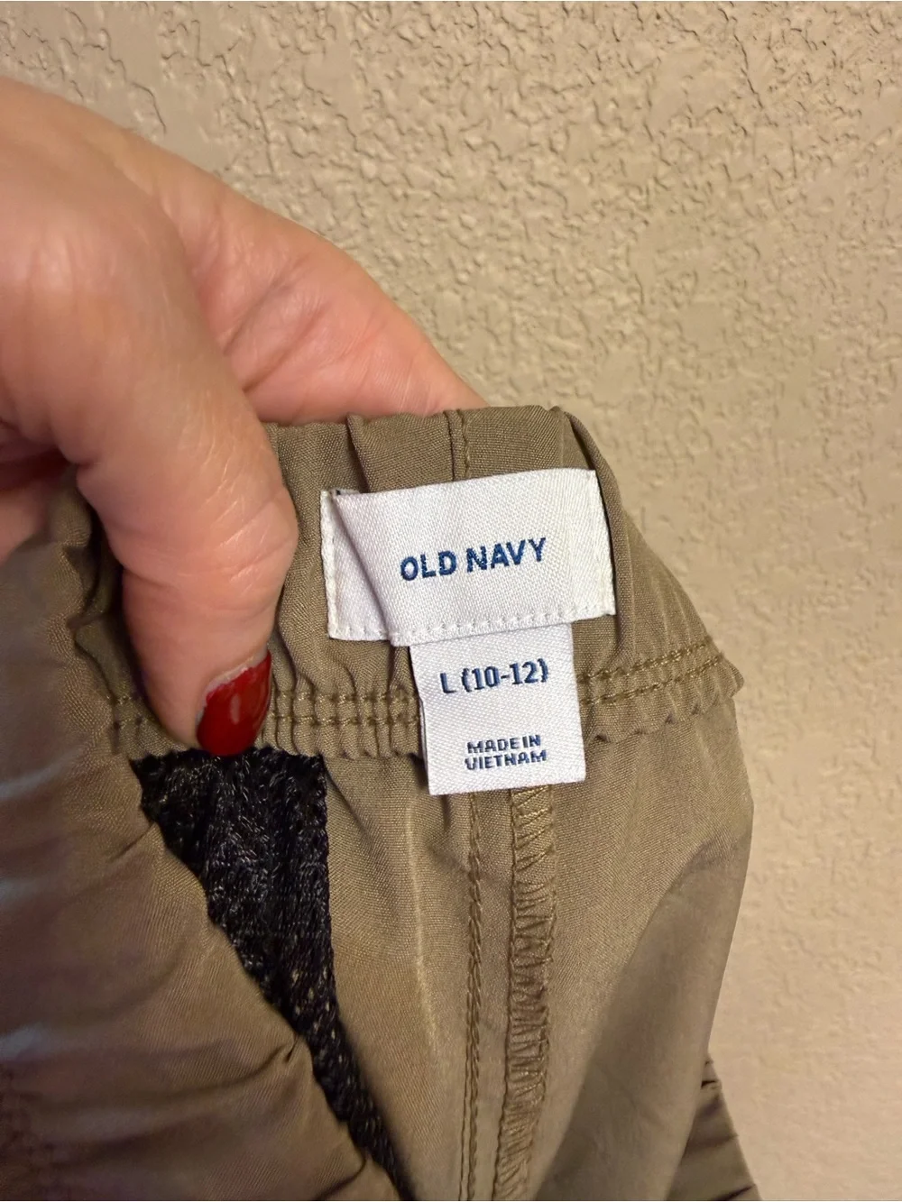 Old Navy Kids Olive Drawstring Athletic Shorts